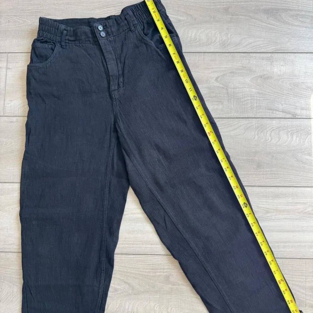 Zara Women's Black and Grey Trousers